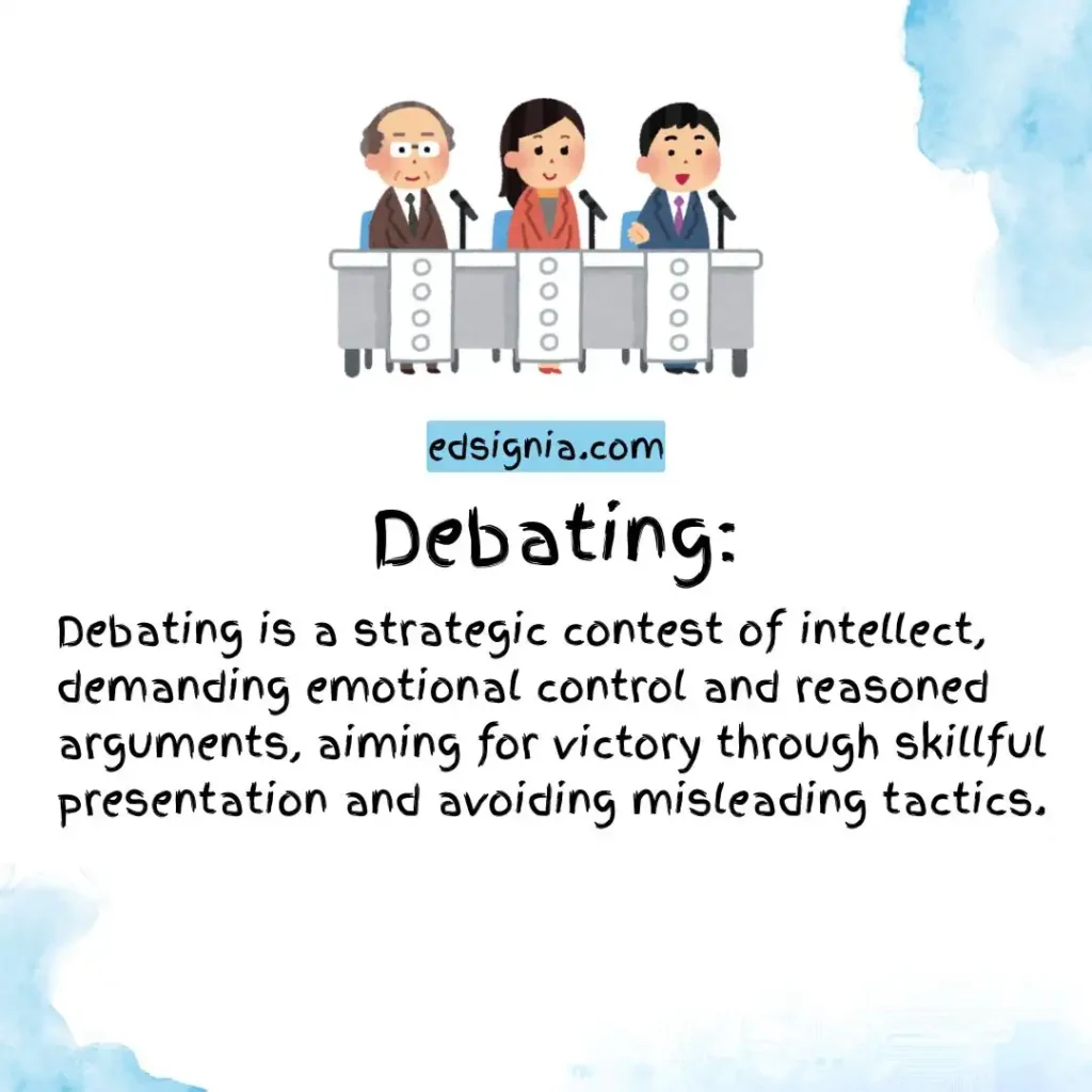 Definition of Debating