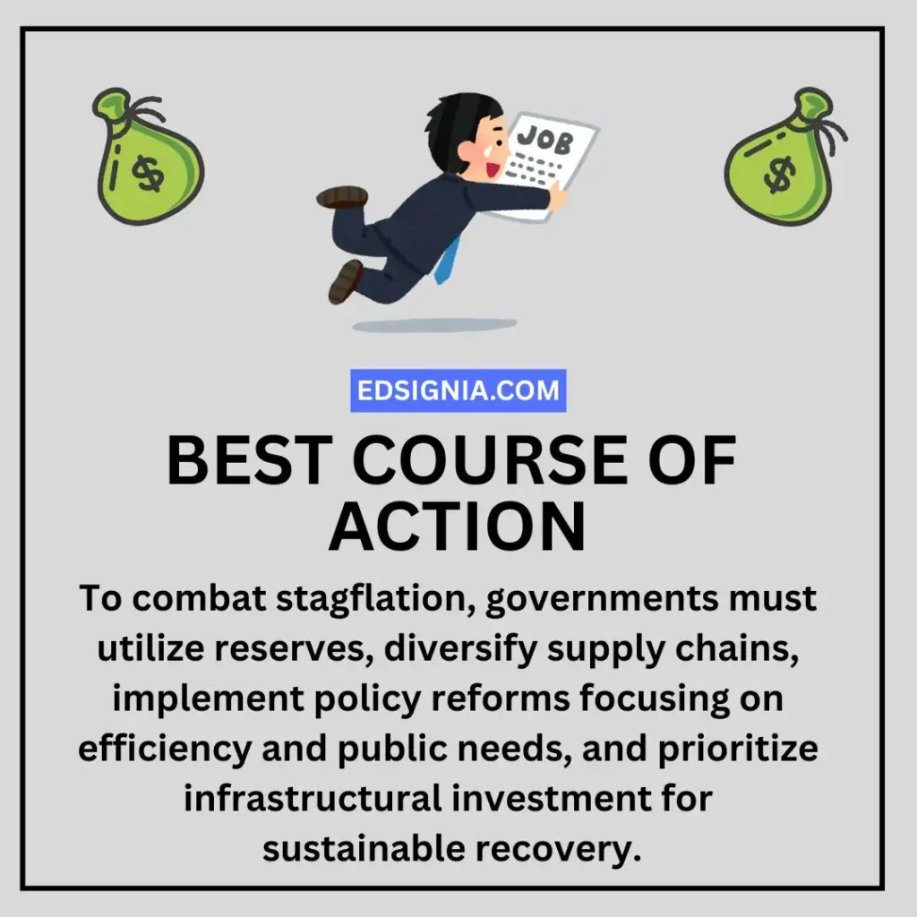 Course of Action for Stagflation