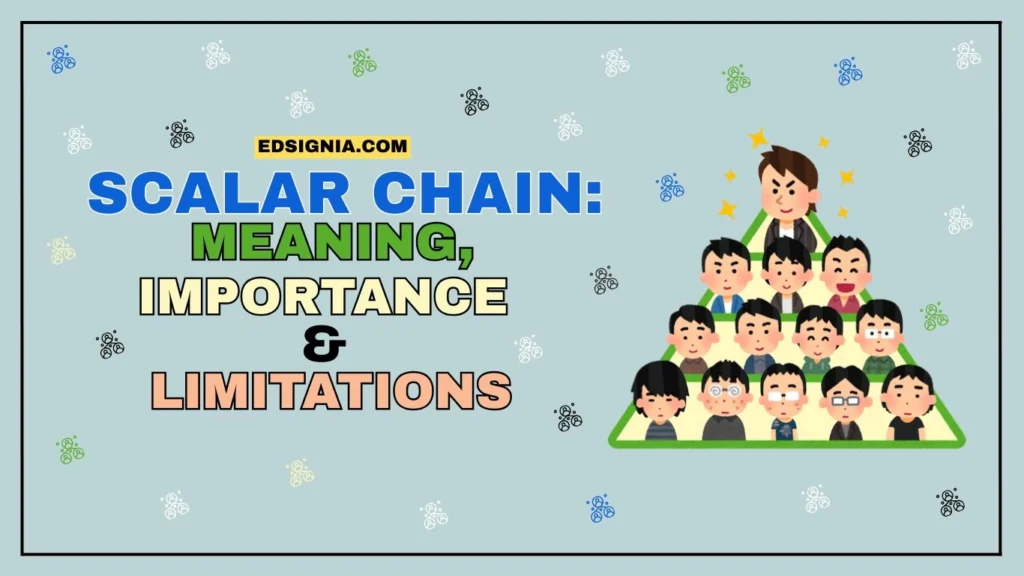Scalar Chain