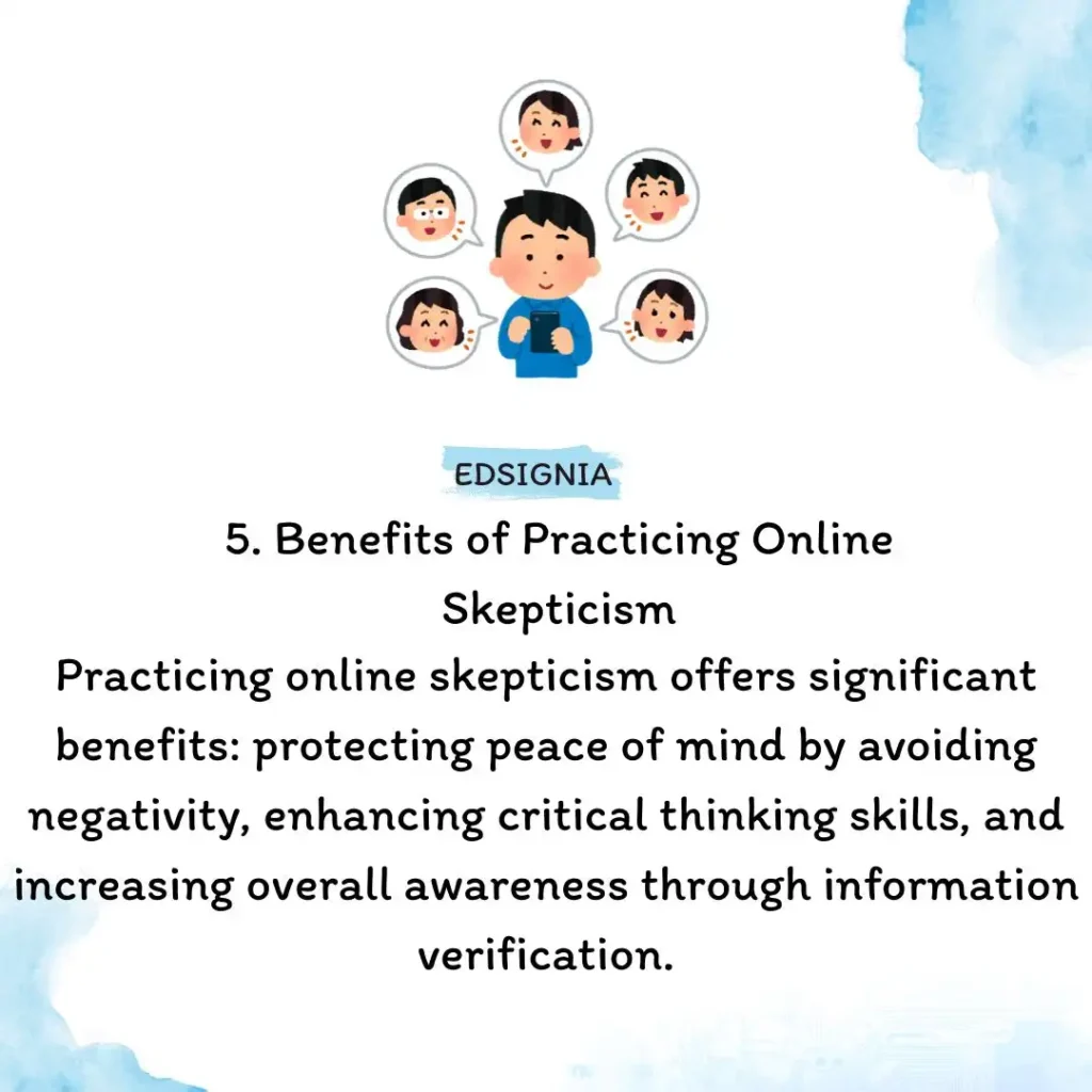 Benefits of Online Skepticism